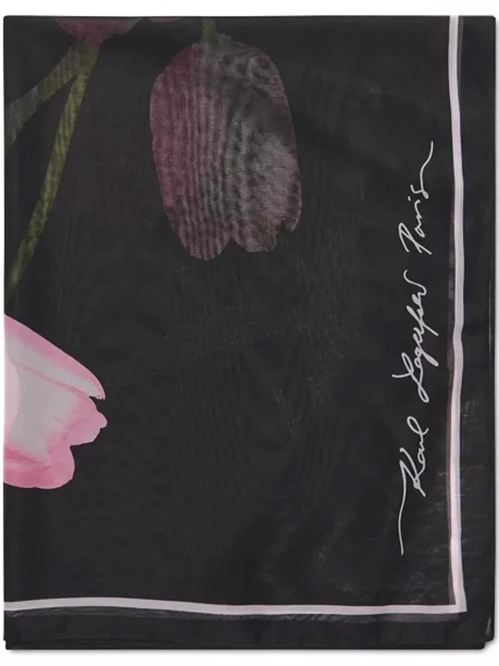 NWT Karl Lagerfeld Tulip Scarf